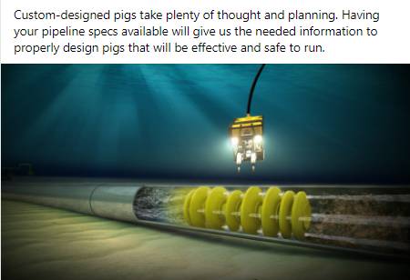How does a pipe pig work?